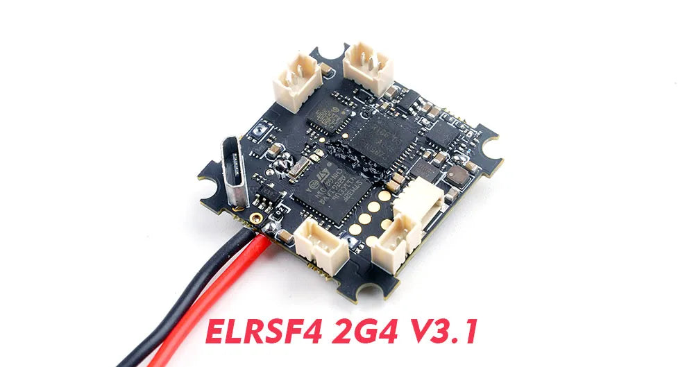 HappyModel ELRSF4 2G4 V3.3 AIO 5in1 Flight controller built-in SPI 2.4GHz ELRS RX