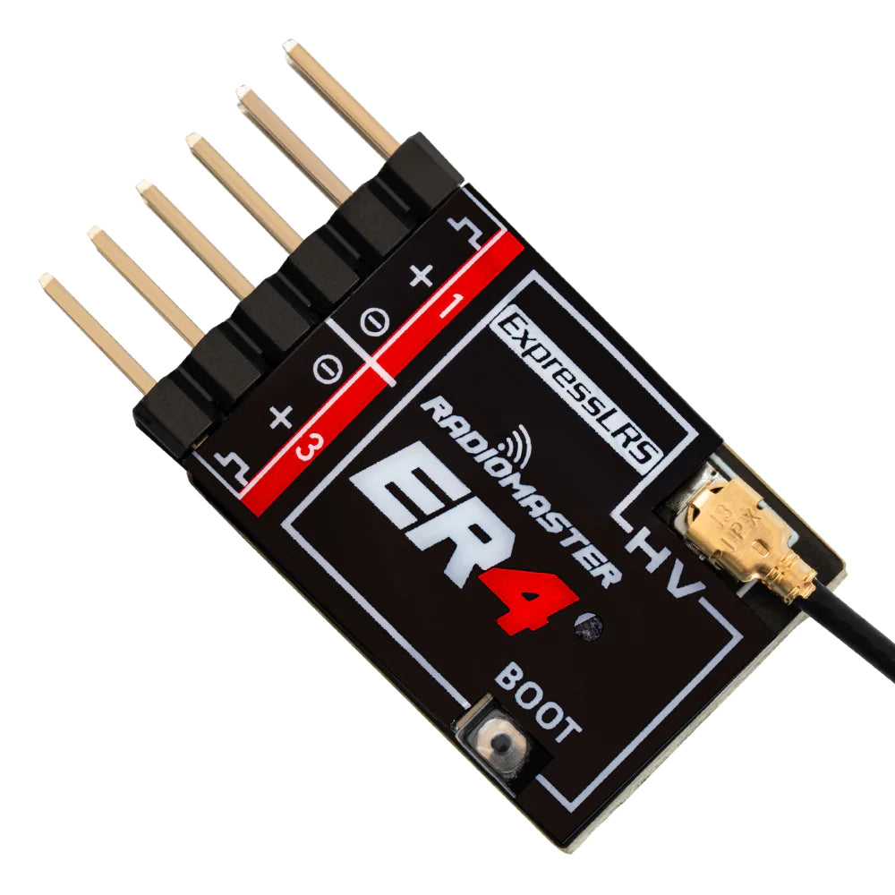RadioMaster ER4 ExpressLRS PWM Receiver (2.4ghz)