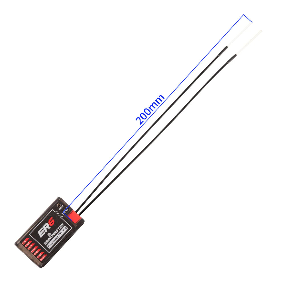 RadioMaster ER6 ELRS PWM Receiver (2.4ghz)