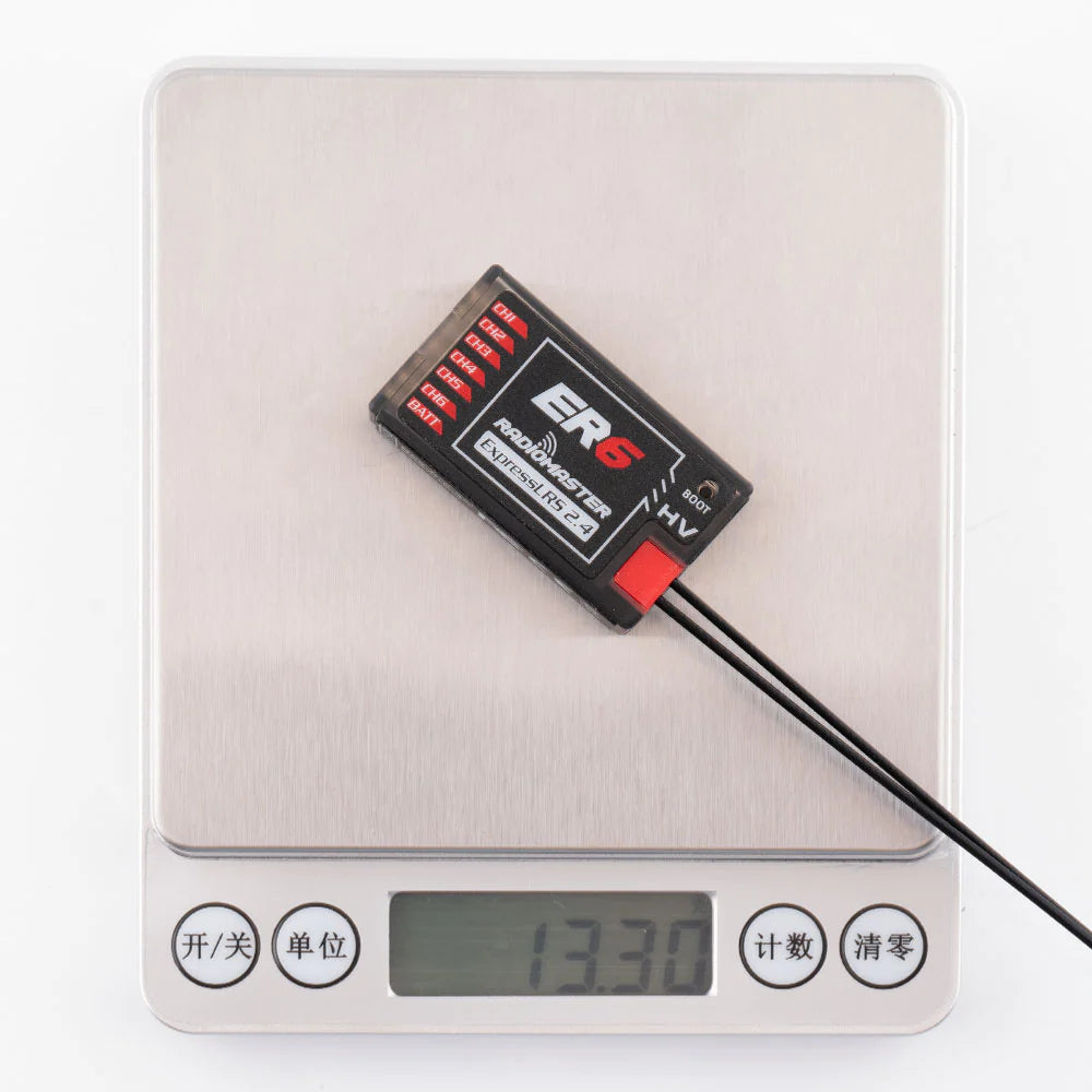 RadioMaster ER6 ELRS PWM Receiver (2.4ghz)