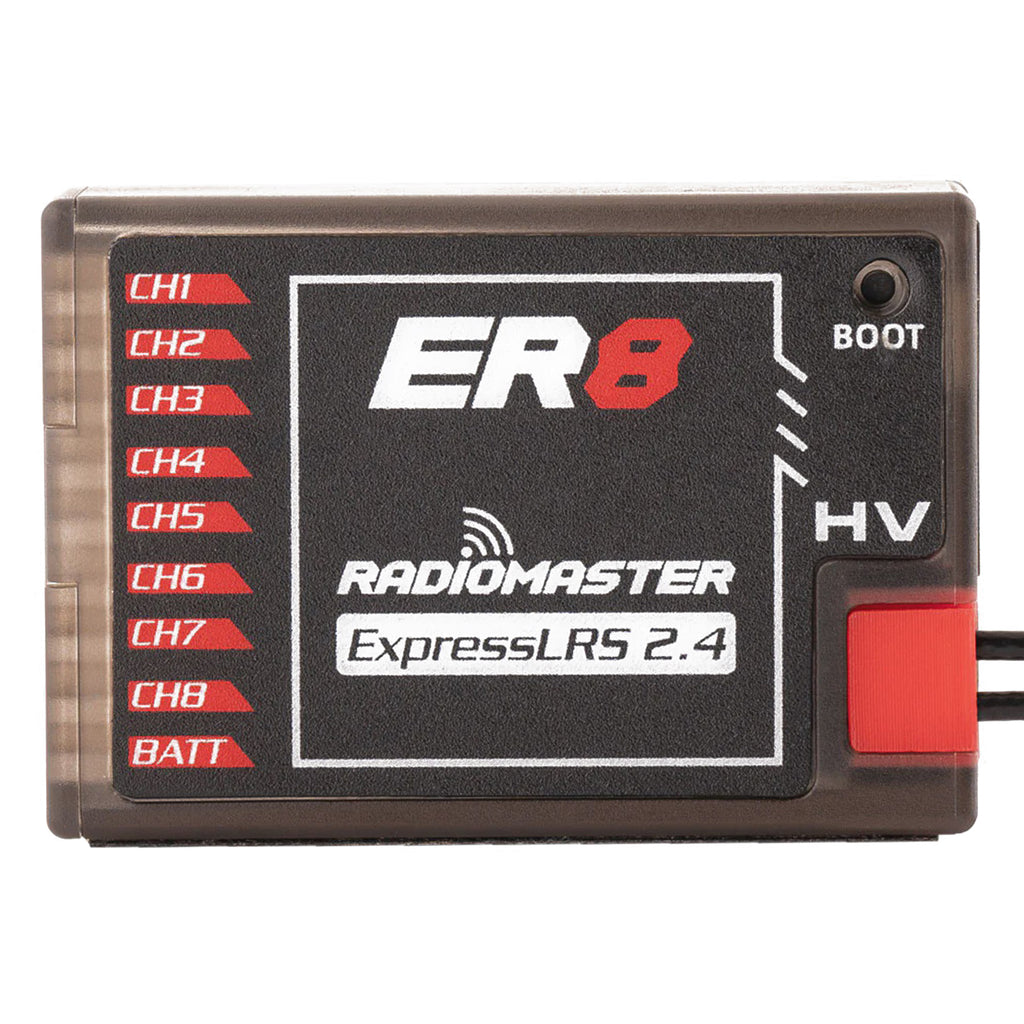 RadioMaster ER8 ELRS PWM Receiver (2.4ghz)