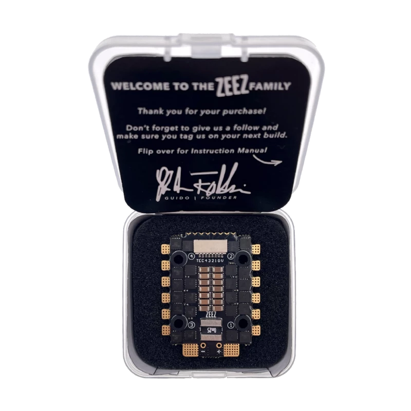 Zeez Design 20x20 45amp 4-in-1 BLHeli_32 ESC V3 2022