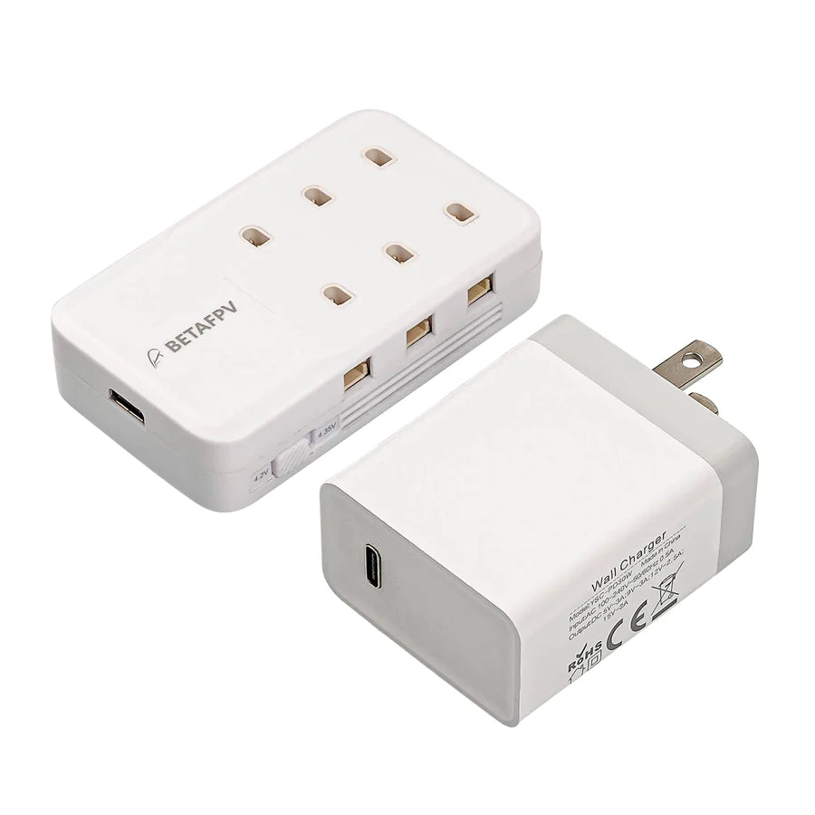 BetaFPV 6 Ports 1S Battery Charger & Adapter V2