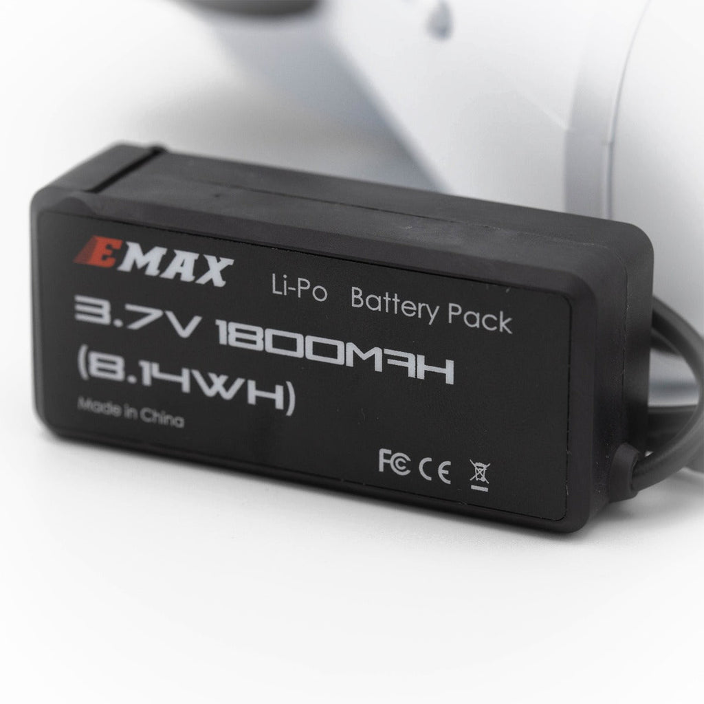 Emax Transporter FPV Goggles 5.8G 48CH Diversity FPV Goggles 4.3 Inches 480*320 Video Headset With Dual Antennas 4.2V 1800mAh Battery For RC Drone