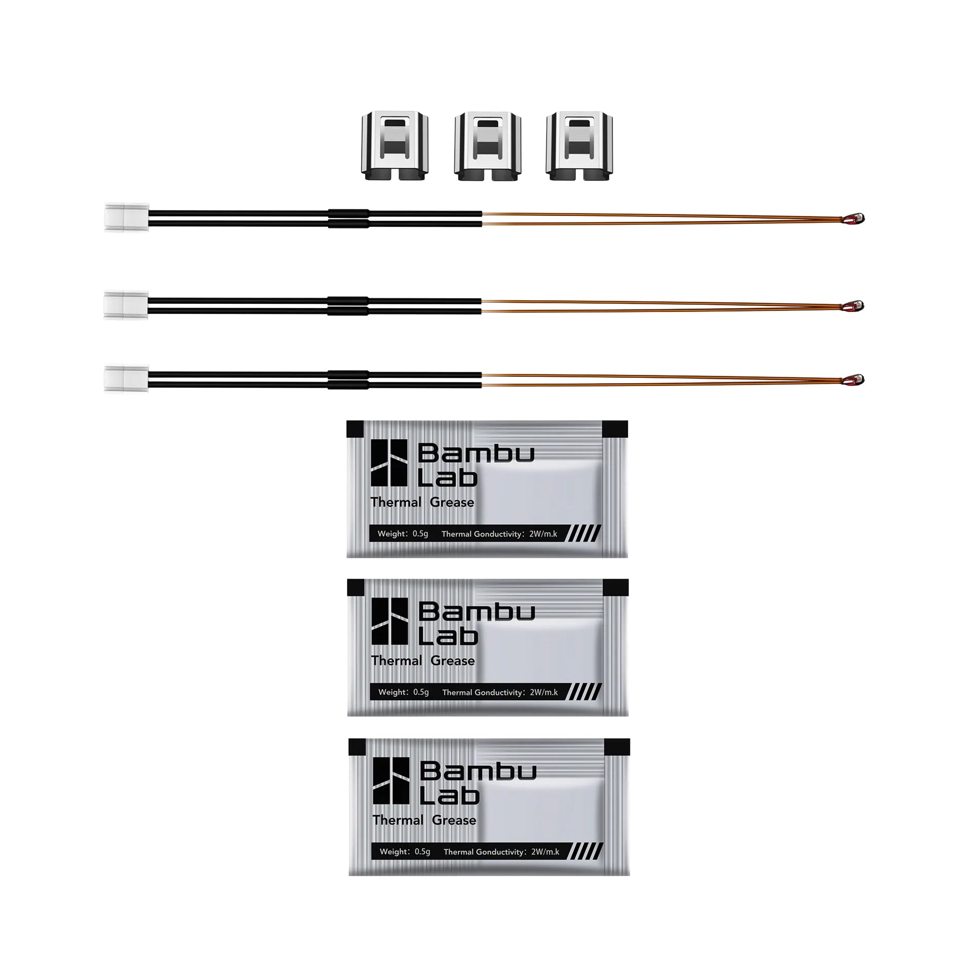 Bambu Lab Thermistor for X1C 3pc