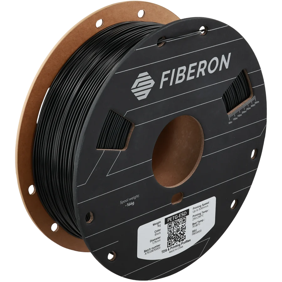 Polymaker Fiberon PETG-ESD 1.75mm Filament 1kg (Formerly PolyMax PETG-ESD)