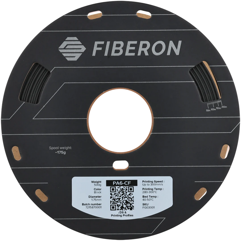 Polymaker Fiberon PA6-CF20 1.75 Filament 500g (Formerly PolyMide™ PA6-CF)