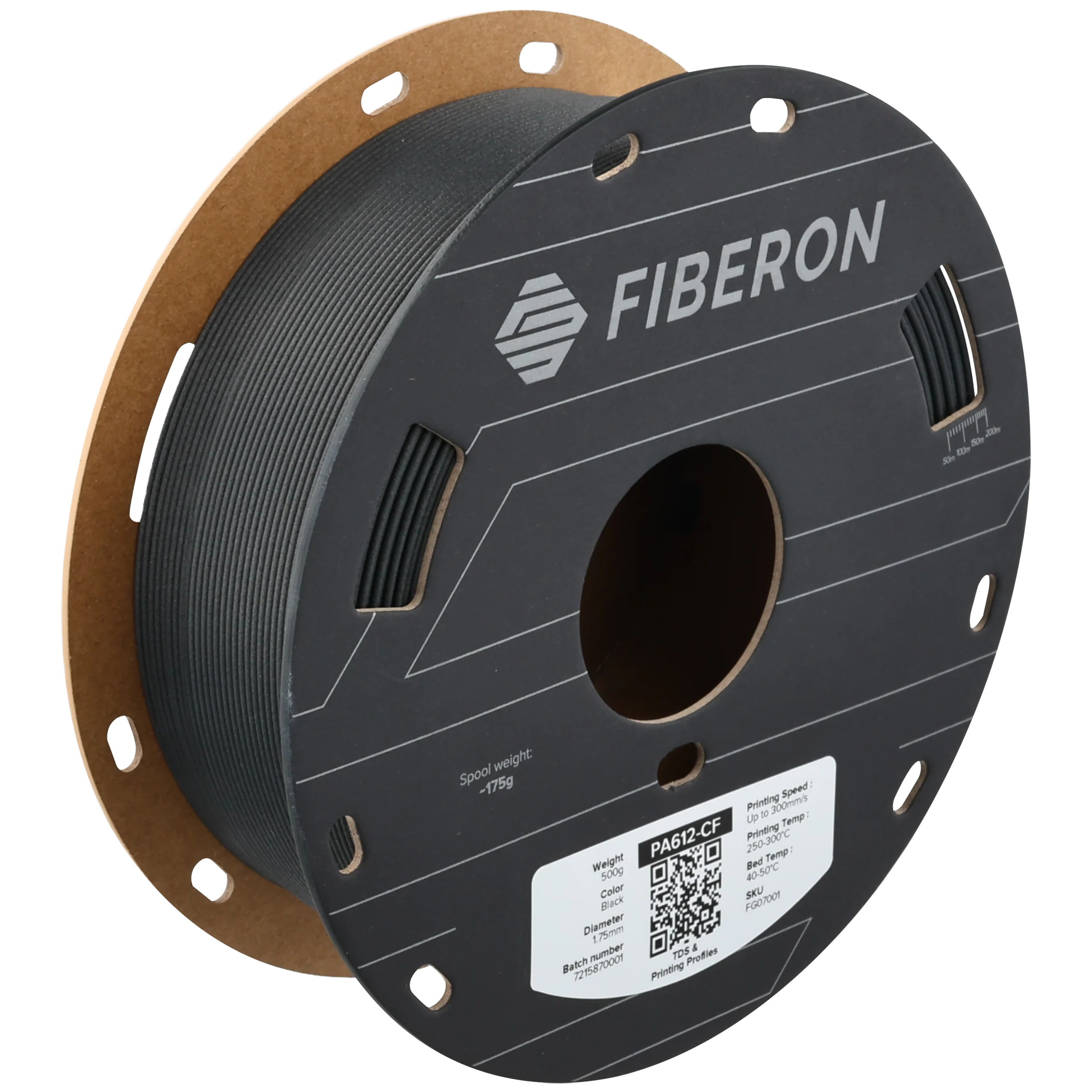 Polymaker Fiberon PA612-CF15 PolyMide PA612-CF Nylon 1.75 Filament 500g