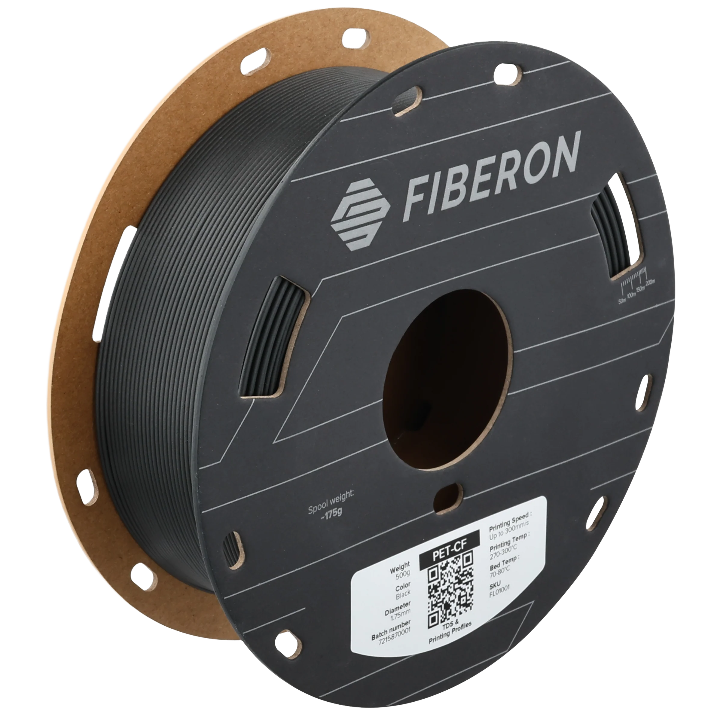 Polymaker Fiberon PET-CF17 1.75mm Filament 500g