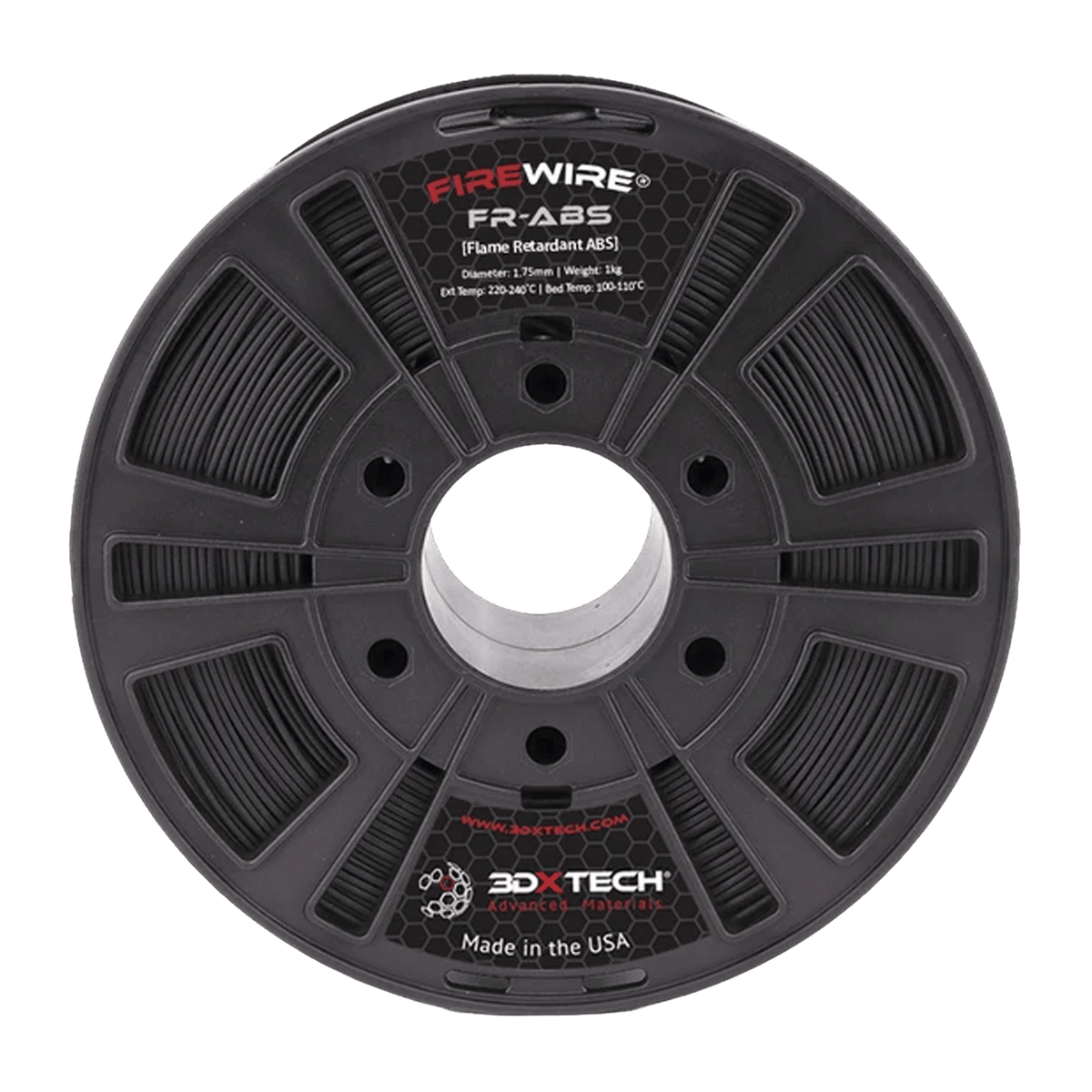 3DXTech FIREWIRE FR-ABS 1.75mm Filament 750g