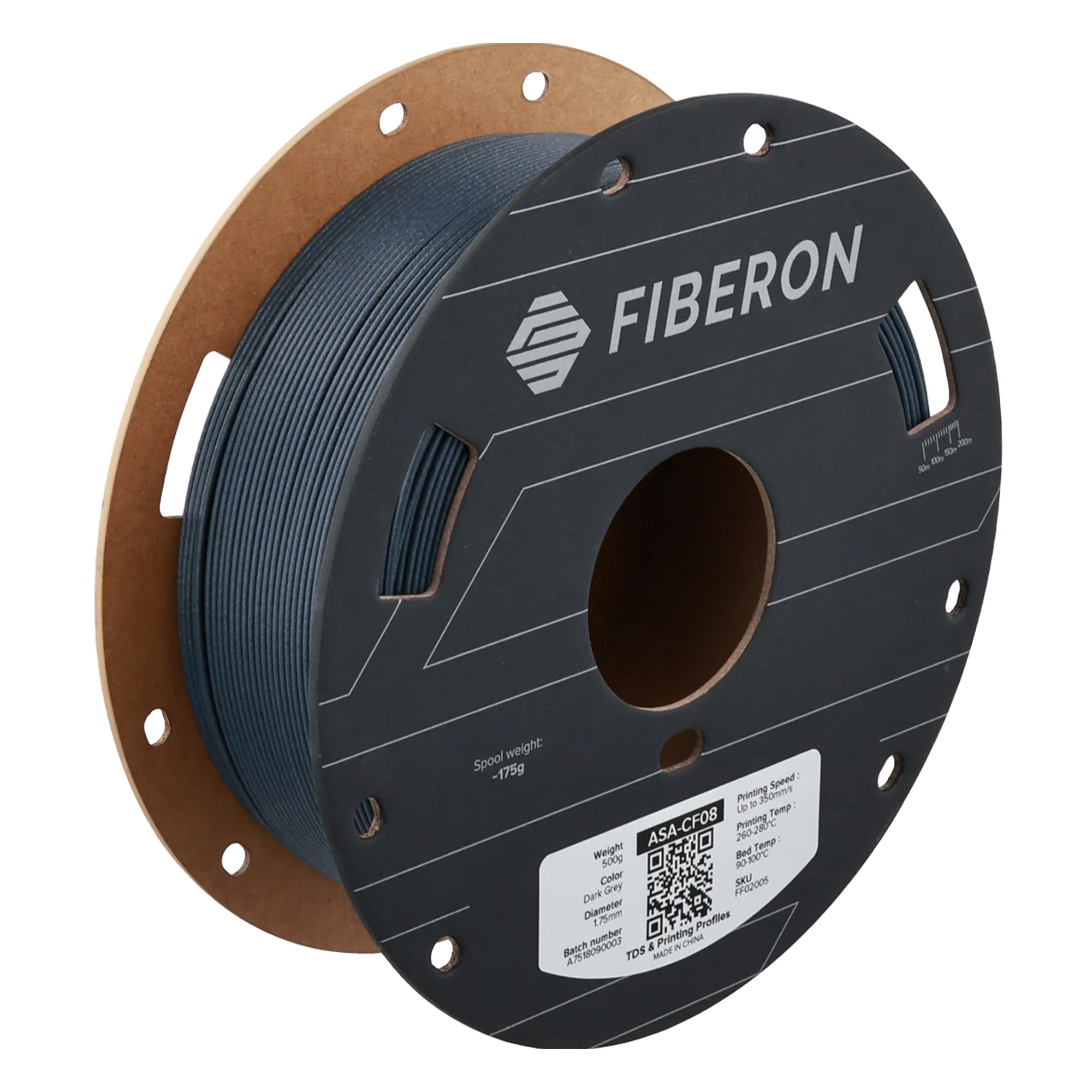 Polymaker Fiberon ASA-CF08 1.75mm Filament 500g