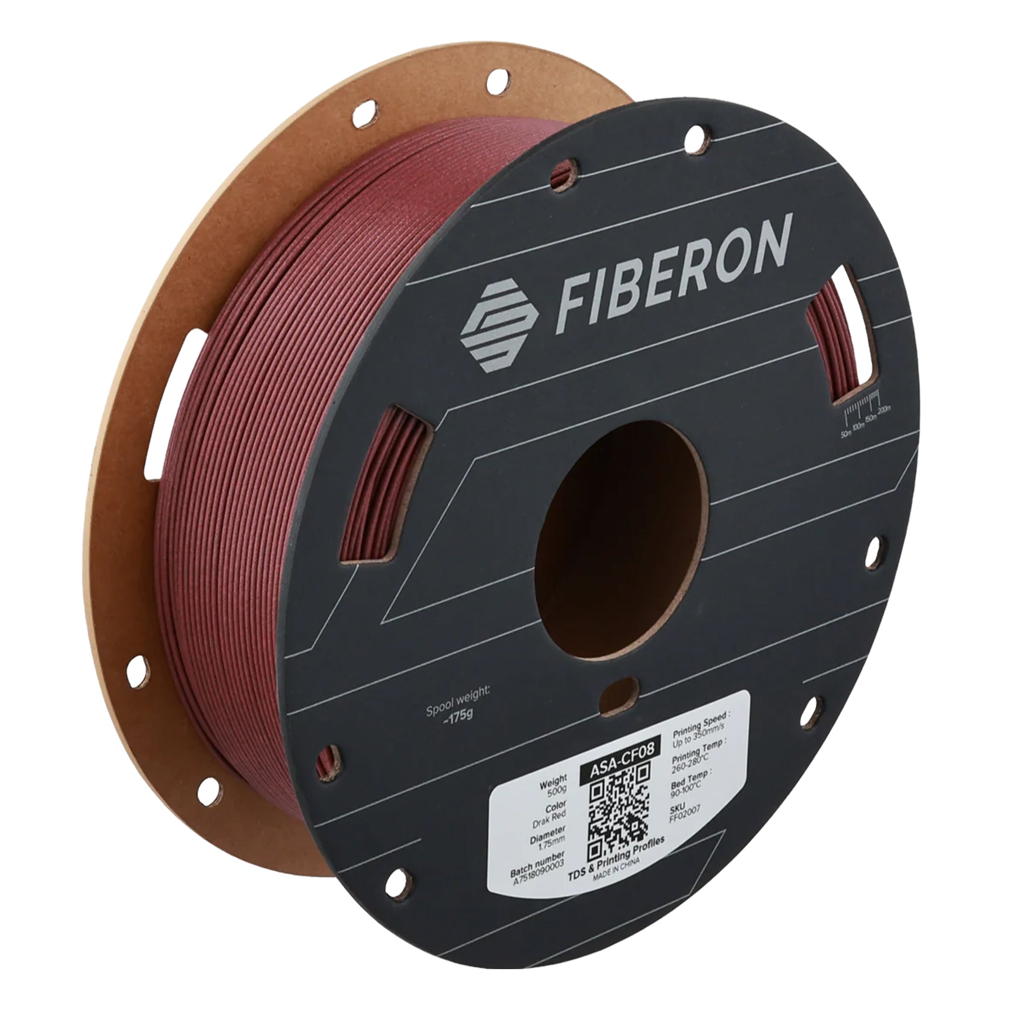 Polymaker Fiberon ASA-CF08 1.75mm Filament 500g