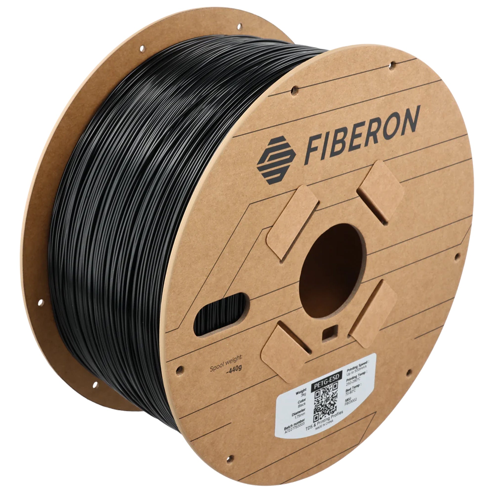 Polymaker Fiberon PETG-ESD 1.75mm Filament 3kg (Formerly PolyMax PETG-ESD)