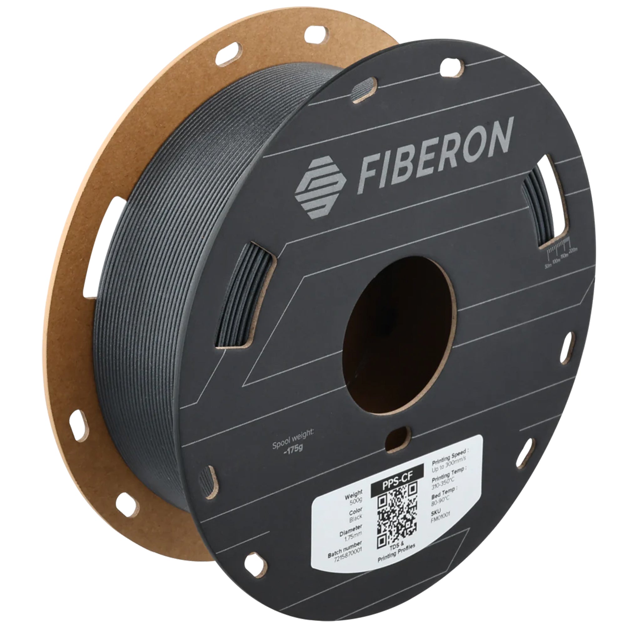 Polymaker Fiberon PPS-CF10 1.75mm Filament 500g