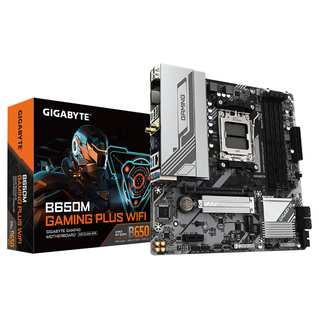 Gigabyte B650M Gaming Plus WiFi Motherboard GA-B650M-GAMING-PLUS-WIFI [PC]