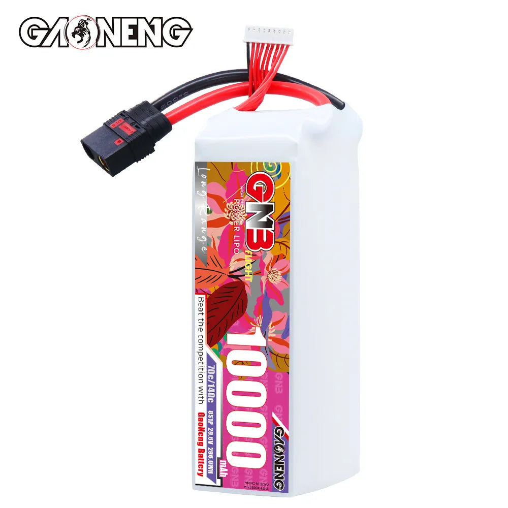 GAONENG GNB 8S1P 29.6V 10000mAh 70C RC LiPo Battery QS8 [DG]