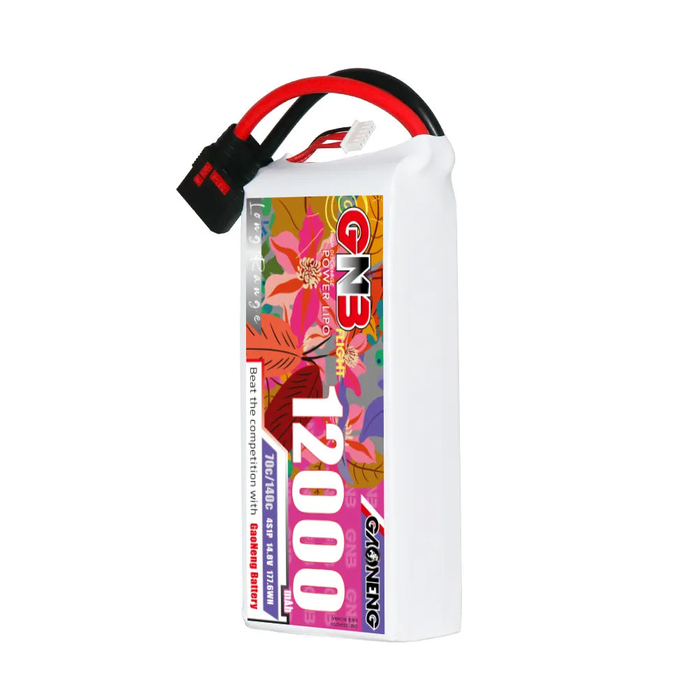 GAONENG GNB 4S1P 14.8V 12000mAh 70C RC LiPo Battery QS8 [DG]