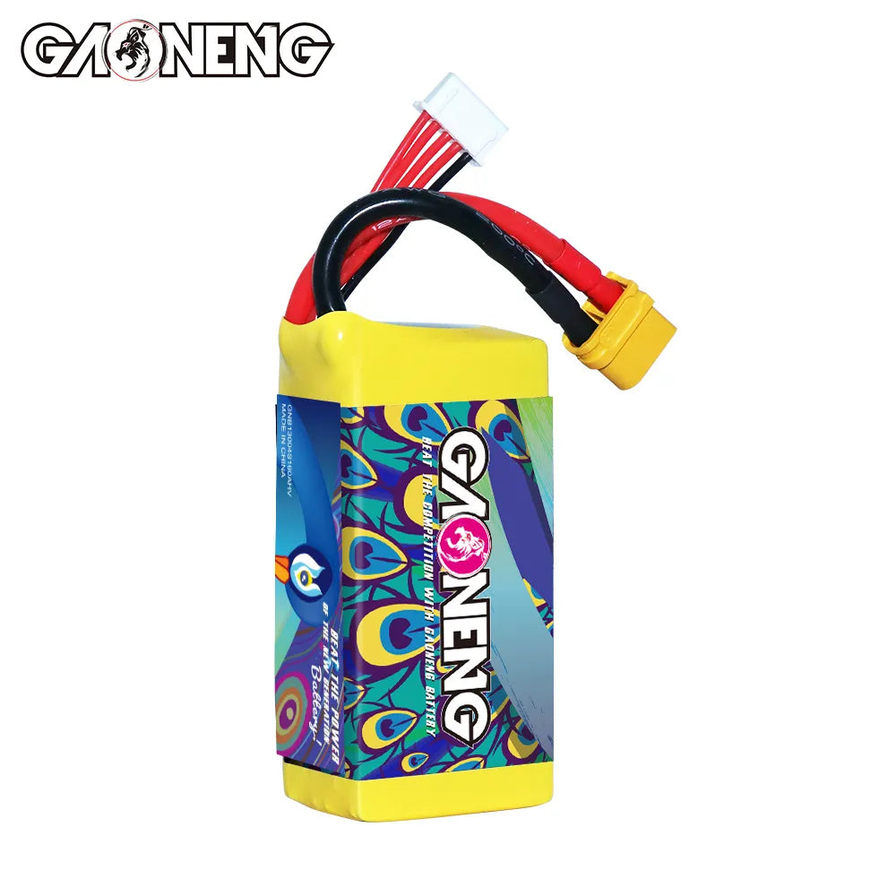 GAONENG GNB LiHV 4S 15.2V 1300mAh 160C XT60 LiPo Battery [DG]