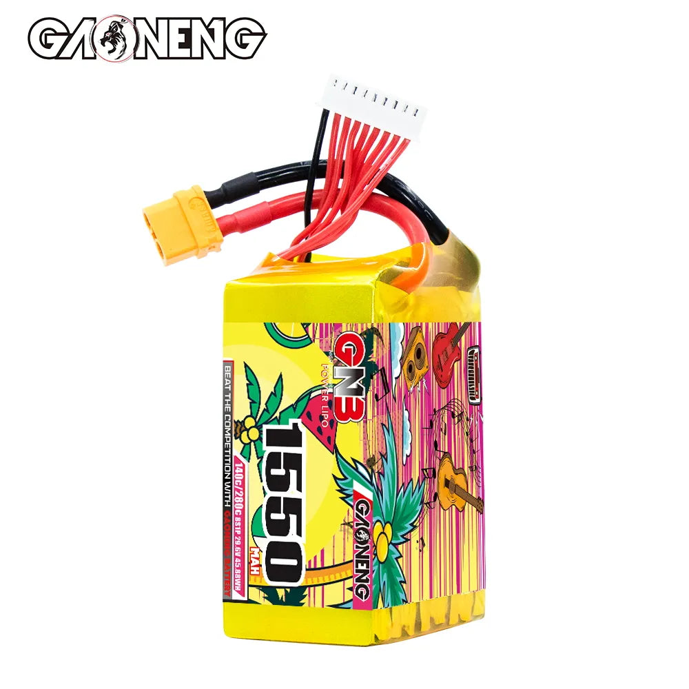 GAONENG GNB 8S 29.6V 1550mAh 140C XT60 LiPo Battery [DG]