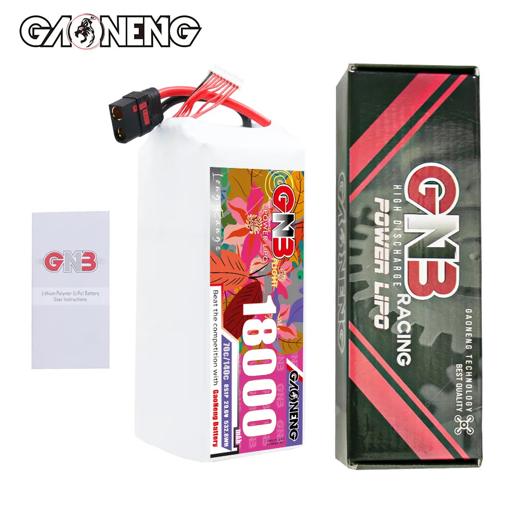 GAONENG GNB 8S1P 22.2V 18000mAh 70C RC LiPo Battery QS8 [DG]