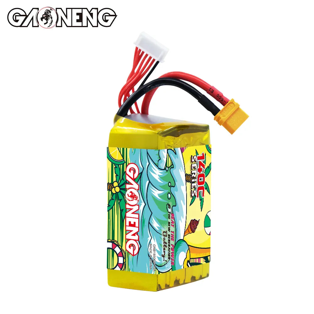 GAONENG GNB 6S 22.2V 1850mAh 140C LiPo Battery XT60 [DG]