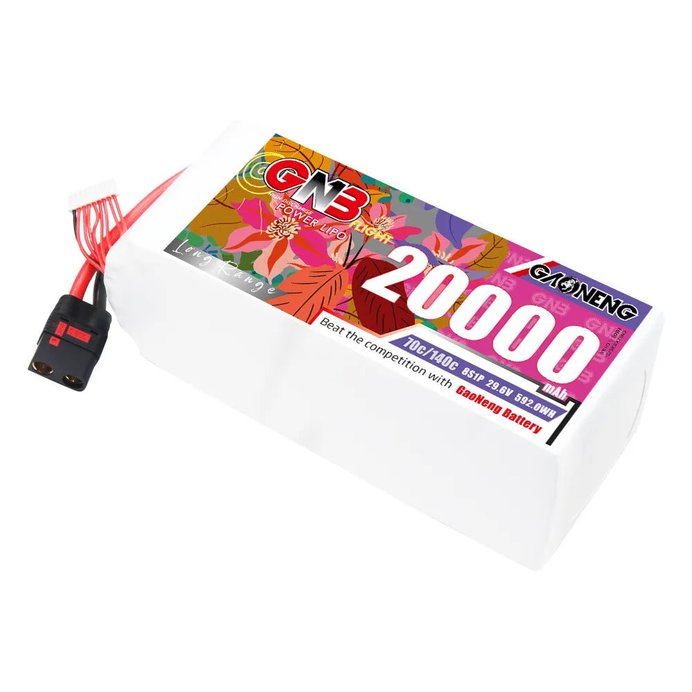 GAONENG GNB 8S1P 22.2V 20000mAh 70C RC LiPo Battery QS8 [DG]