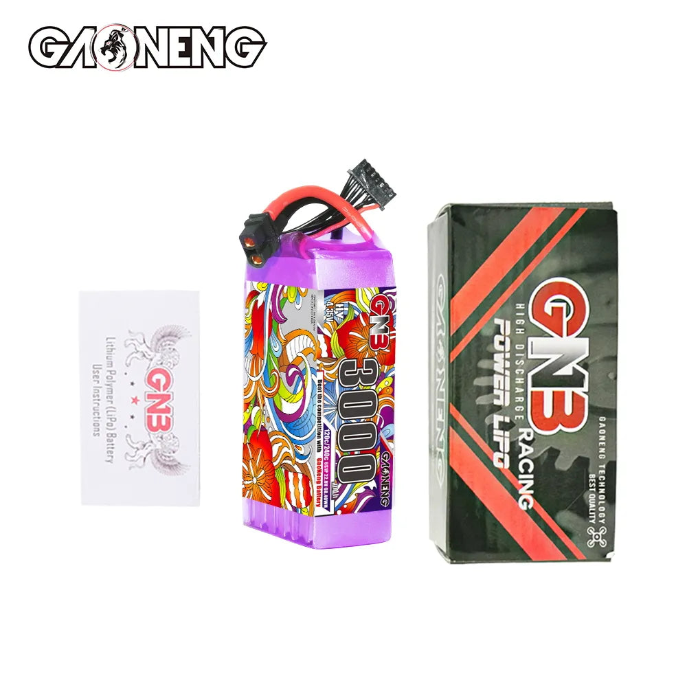 GAONENG GNB LiHV 6S 22.8V 3000mAh 120C XT60 LiPo Battery [DG]