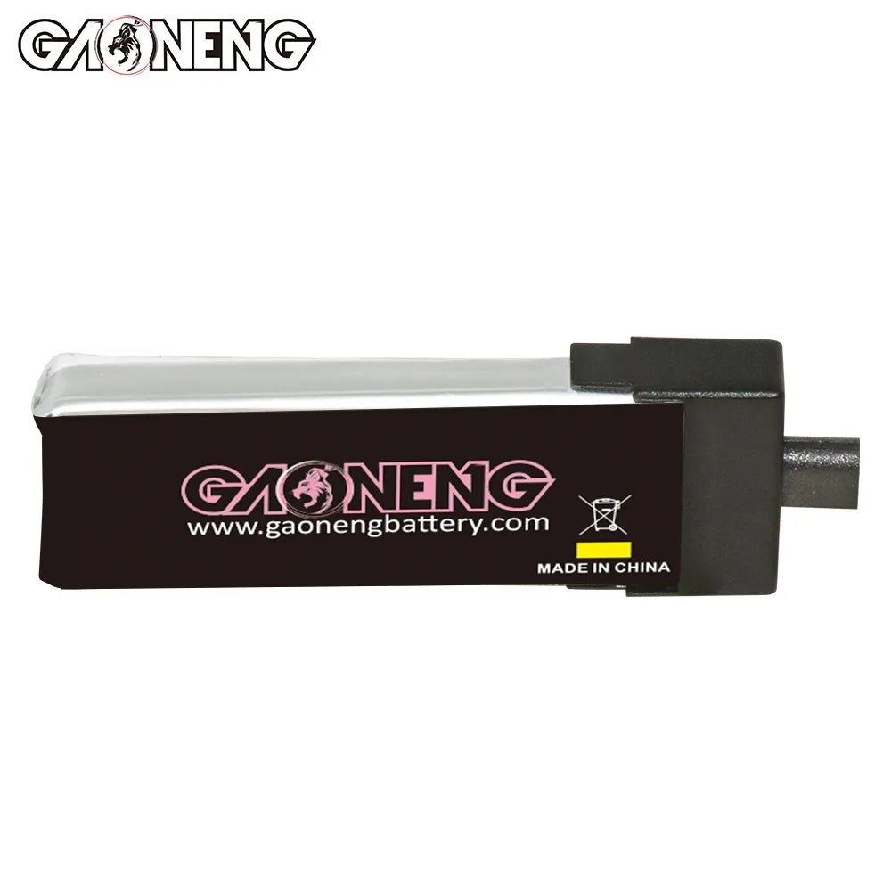 GAONENG GNB LiHV 1S 3.8V 300mAh 80C A30 Plastic Head LiPo Battery [DG]