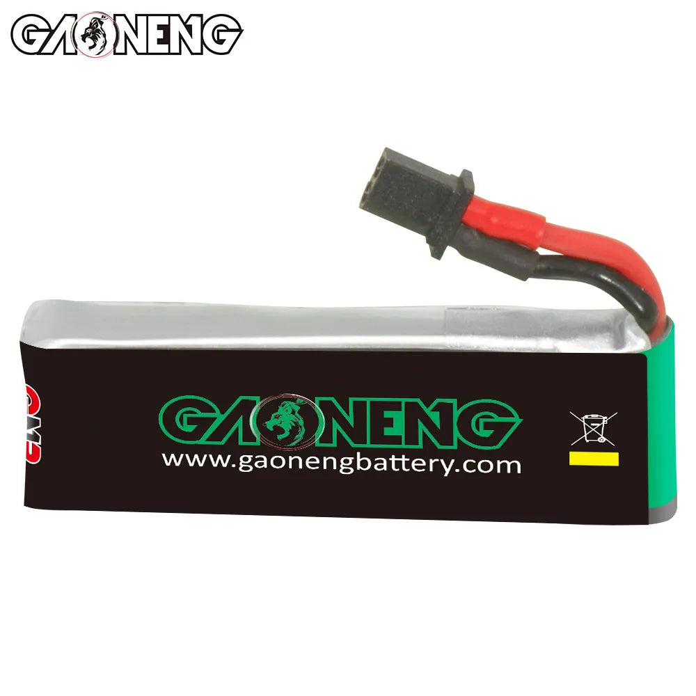 GAONENG GNB LiHV 1S 3.8V 350mAh 70C A30 Cabled LiPo Battery [DG]