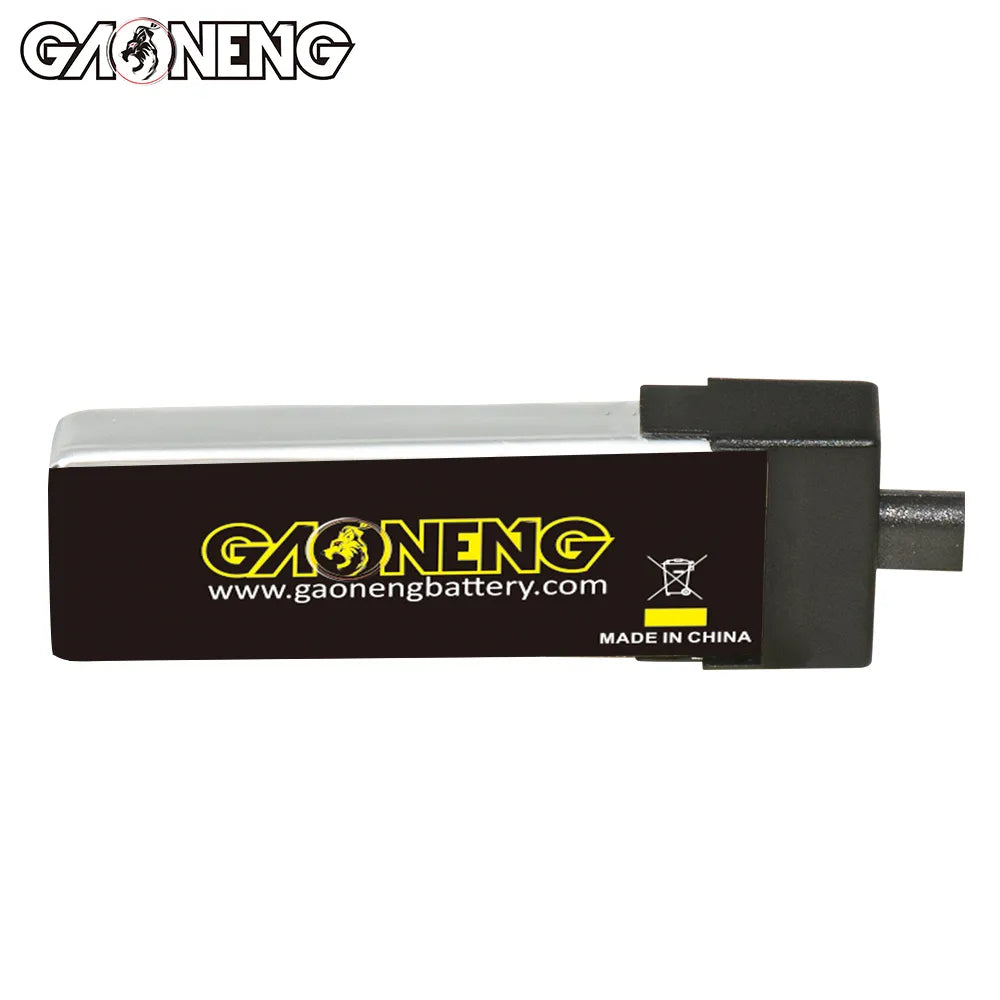 GAONENG GNB LiHV 1S 3.8V 380mAh 90C A30 Plastic Head LiPo Battery [DG]