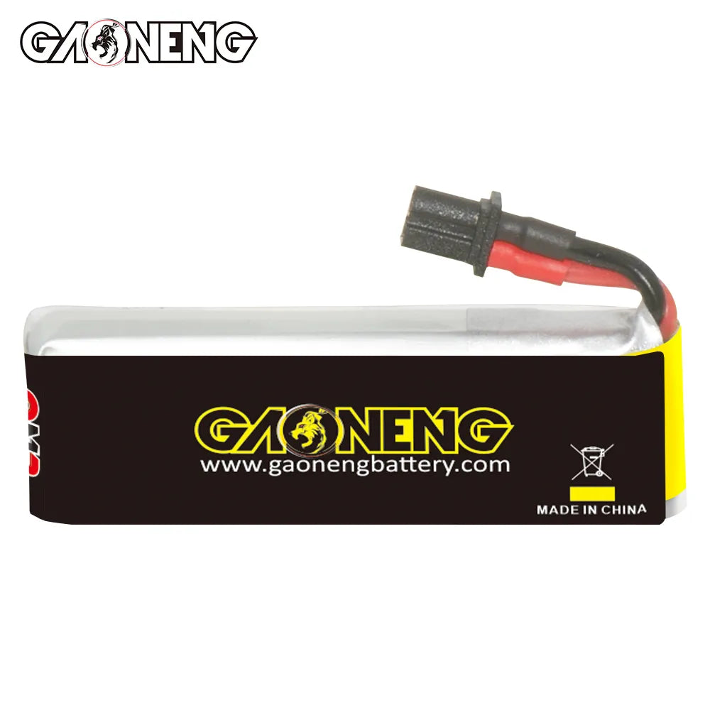 GAONENG GNB LiHV 1S 3.8V 380mAh 90C A30 Cabled LiPo Battery [DG]