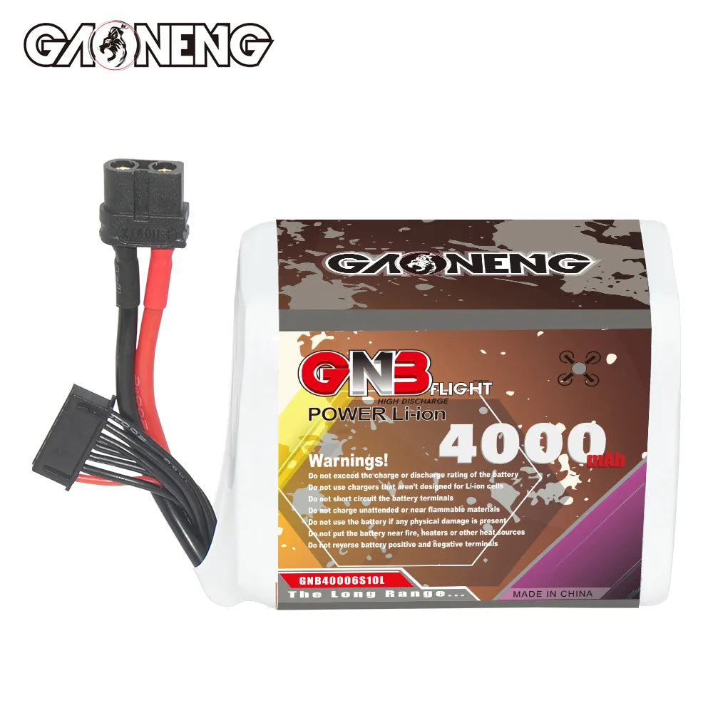 GAONENG GNB 6S 22.2V 4000mAh 10C XT60 Li-ion Battery made with Li-ion Lithium Ion 21700 [DG]