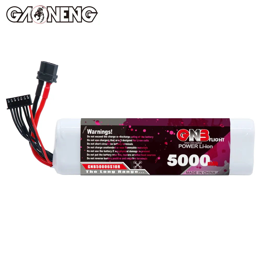 GAONENG GNB 6S 22.2V 5000mAh 10C XT60 Li-ion Battery made with Samsung 21700 50S Suits TBS Mojito [DG]