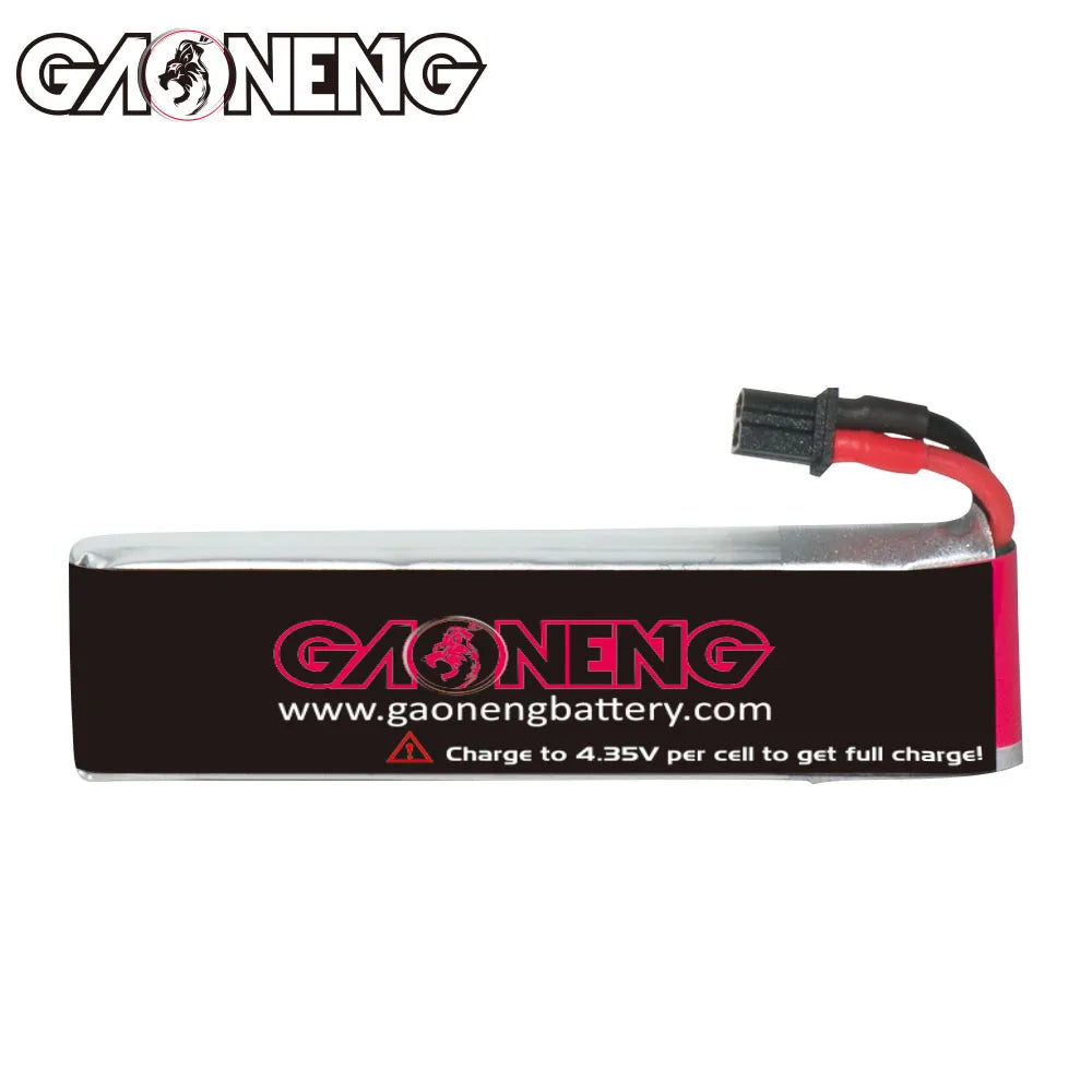 GAONENG GNB LiHV 1S 3.8V 550mAh 100C A30 Cabled LiPo Battery [DG]
