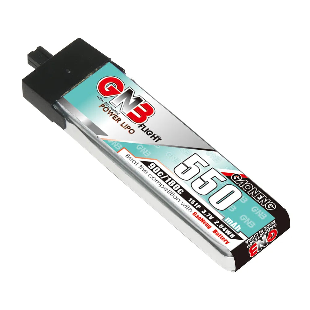GAONENG GNB 1S 3.7V 550mAh 90C A30 Plastic Head LiPo Battery [DG]