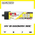 GAONENG GNB LiHV 1S 3.8V 660mAh 90C A30 Plastic Head LiPo Battery [DG]