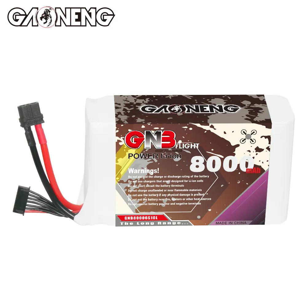 GAONENG GNB 6S 22.2V 8000mAh 10C XT60 Li-ion Battery made with Li-ion Lithium Ion 21700 [DG]
