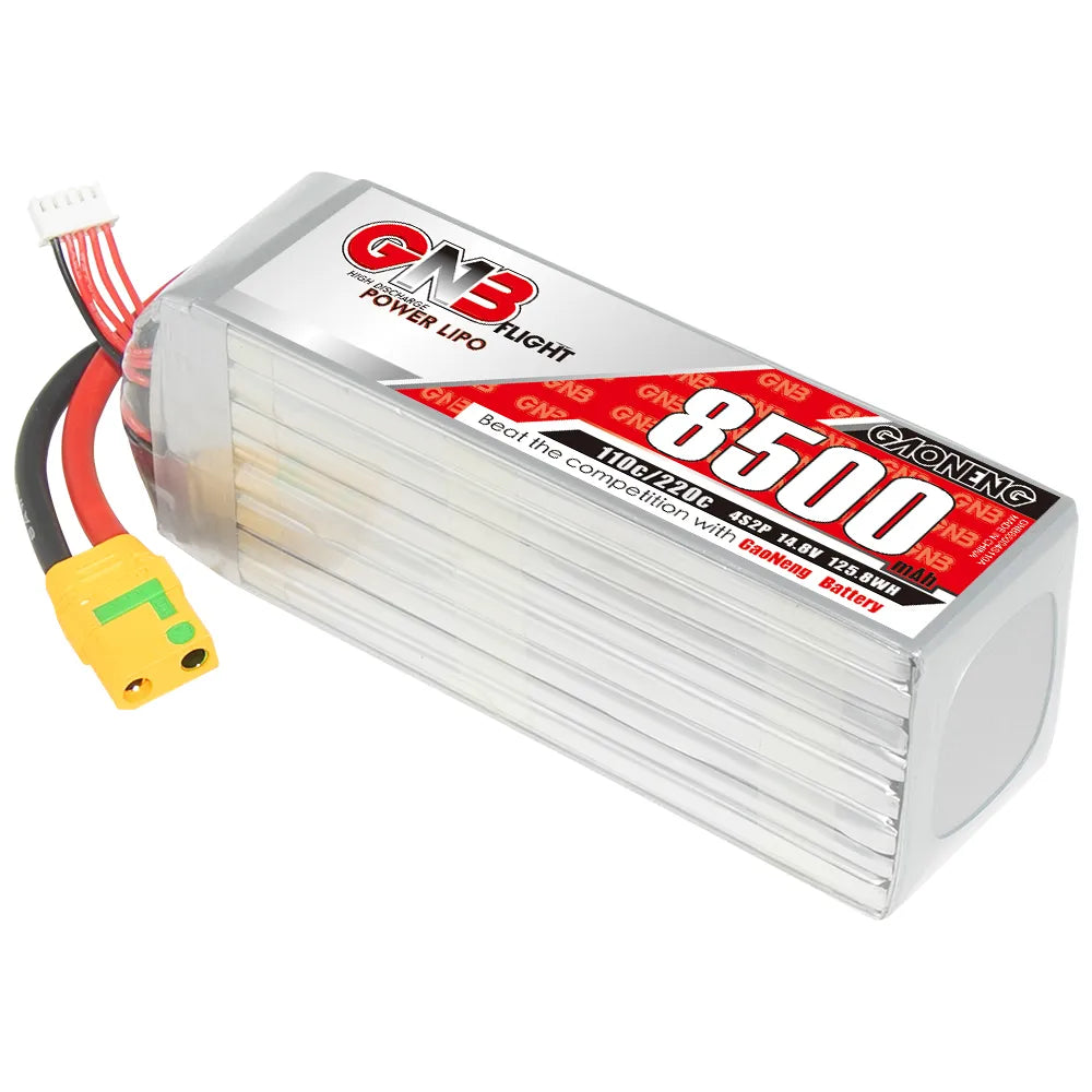 GAONENG GNB 4S 14.8V 8500mAh 110C RC LiPo Battery XT90S Anti Spark [DG]