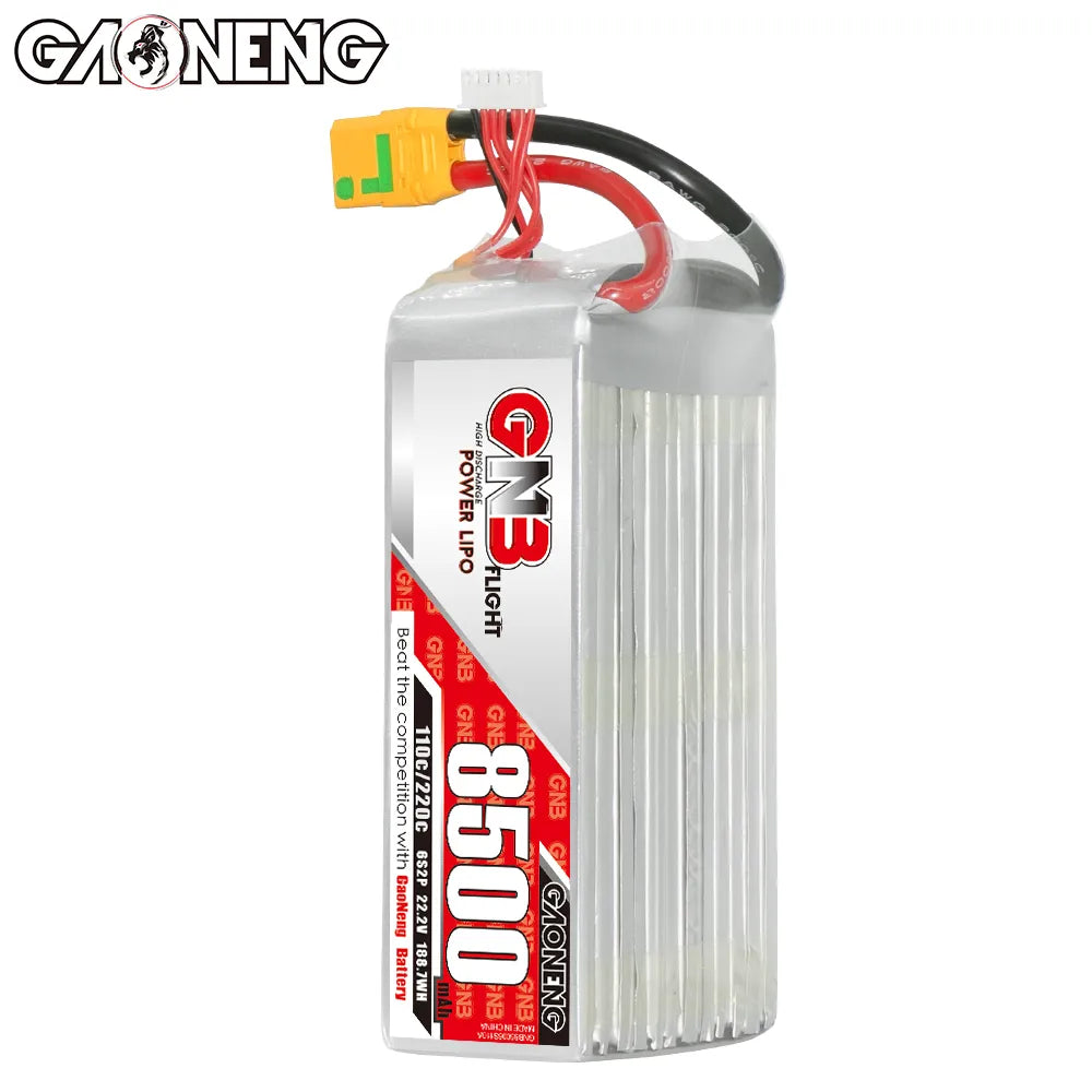 GAONENG GNB 6S 22.2V 8500mAh 110C RC LiPo Battery XT90S Anti Spark [DG]