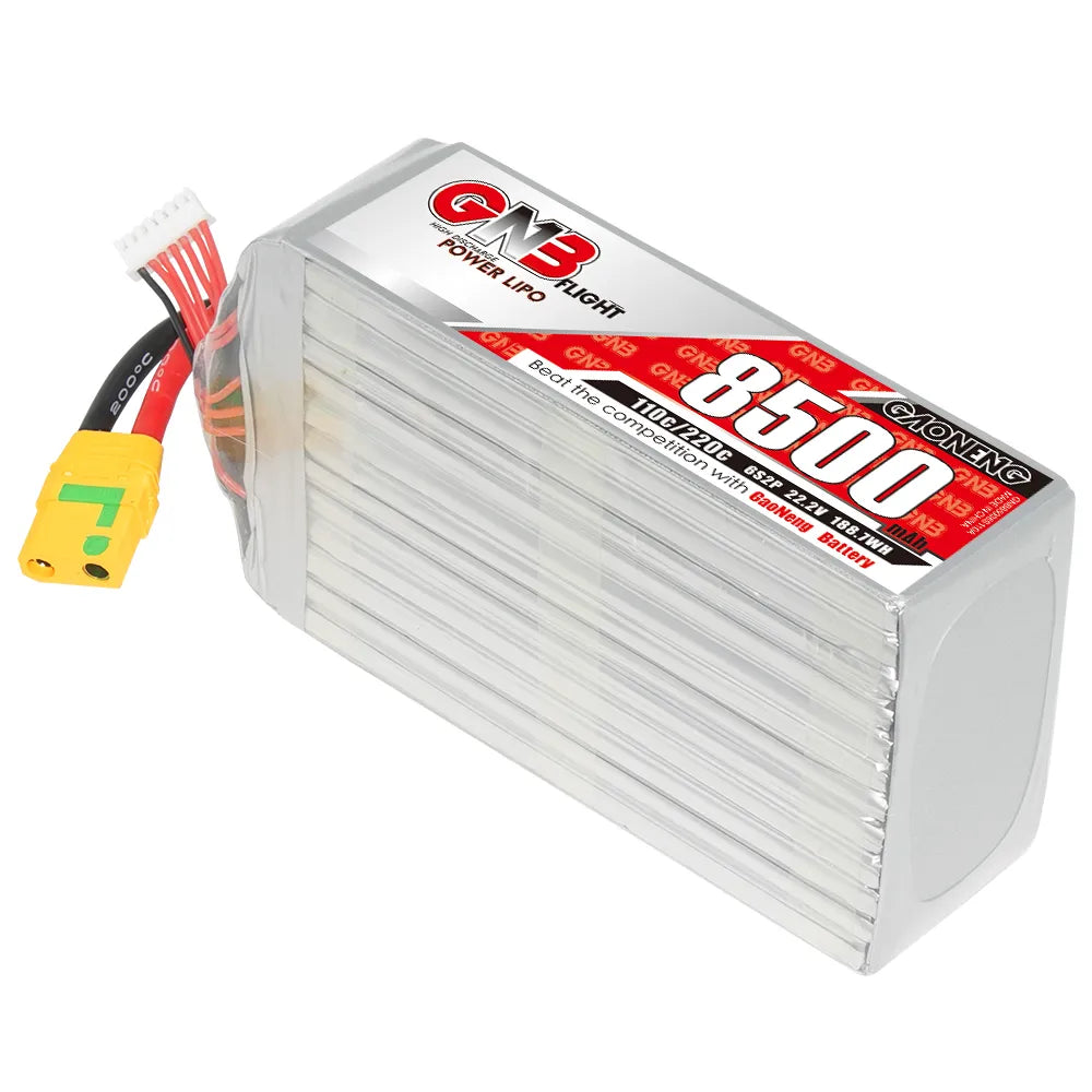 GAONENG GNB 6S 22.2V 8500mAh 110C RC LiPo Battery XT90S Anti Spark [DG]