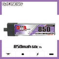 GAONENG GNB LiHV 1S 3.8V 850mAh 60C A30 Plastic Head LiPo Battery Long Range [DG]