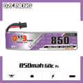 GAONENG GNB LiHV 1S 3.8V 850mAh 60C A30 Cabled LiPo Battery Long Range [DG]