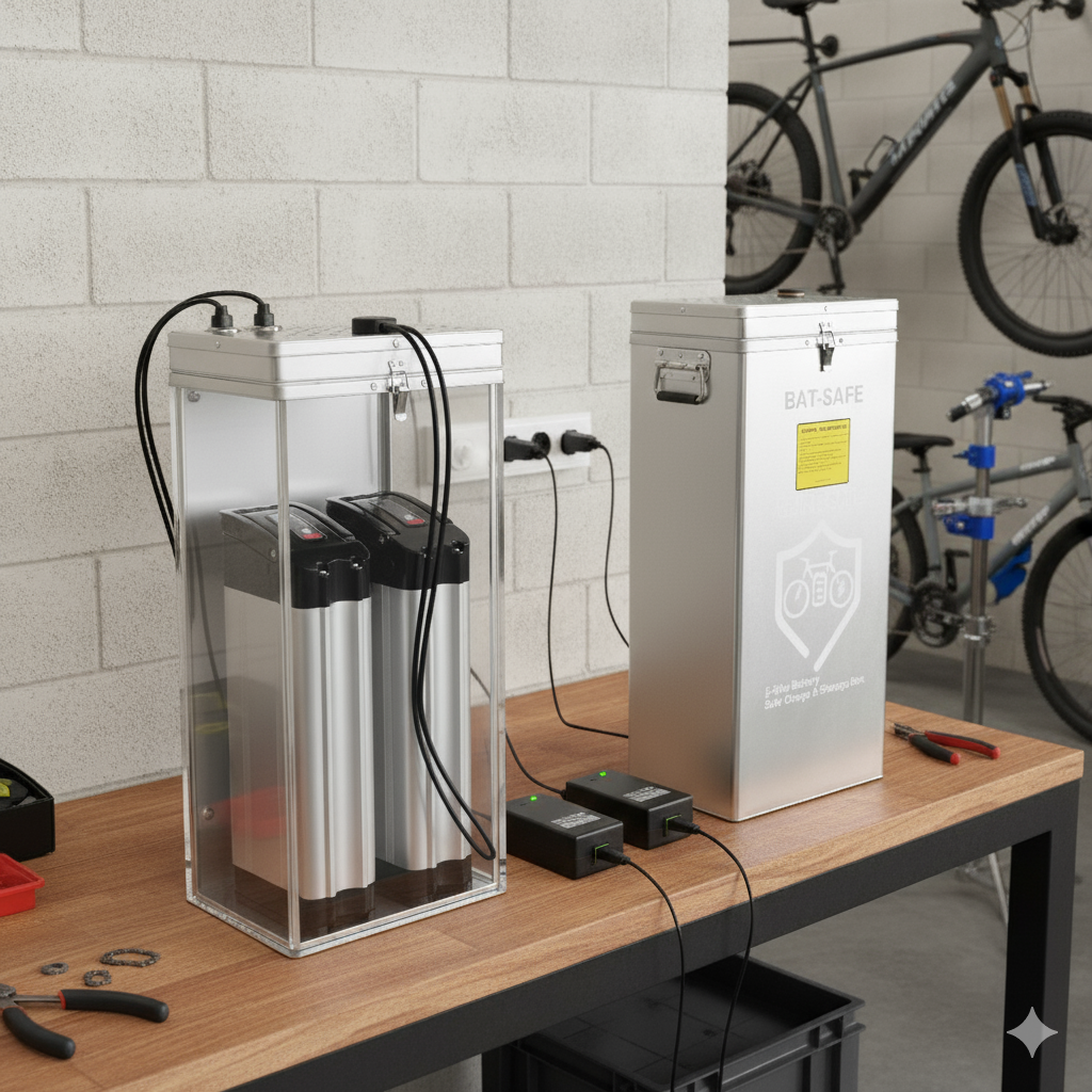 Bat-Safe XXL EBike Edition Charging & Storage Safe Box