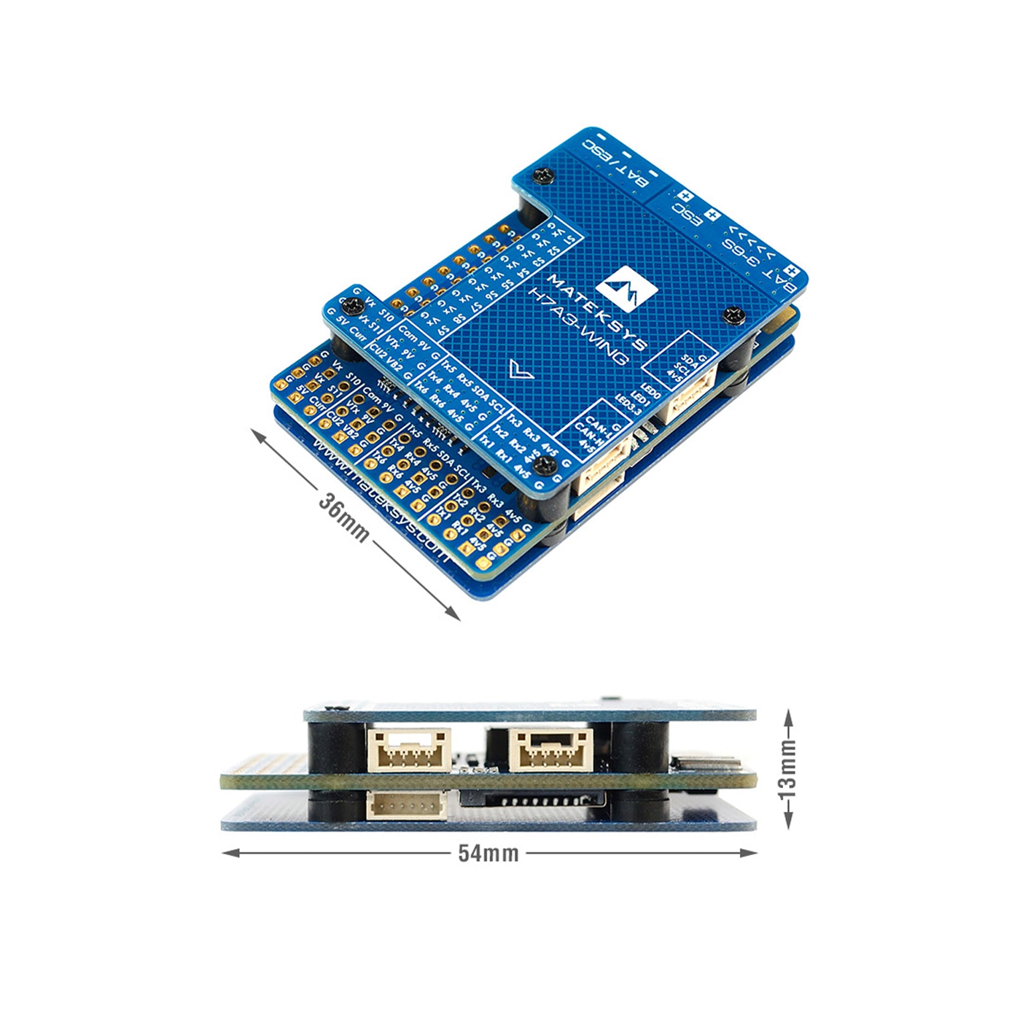 Matek H7A3-WING Flight Controller