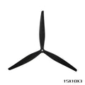 HQ 15X10x3 Black Glass Fiber Reinforced Nylon Props (1CW+1CCW)