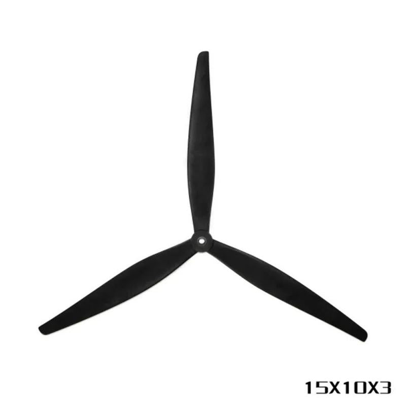 HQ 15X10x3 Black Glass Fiber Reinforced Nylon Props (1CW+1CCW)