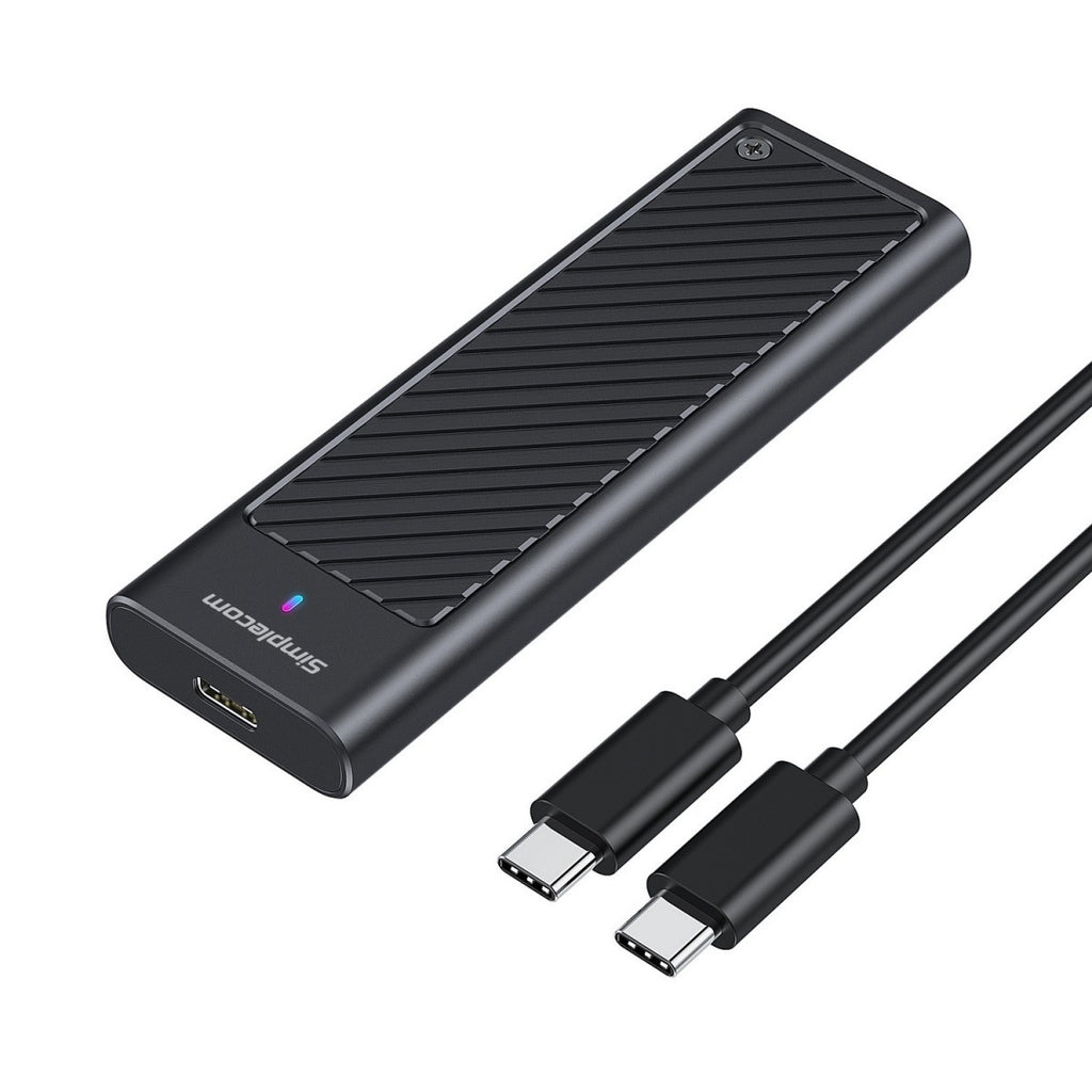 Simplecom SE538 M.2 SSD to USB 3.2 Gen 2x2 USB-C Enclosure 20Gbps NVMe SATA Dual Protocol [PC]