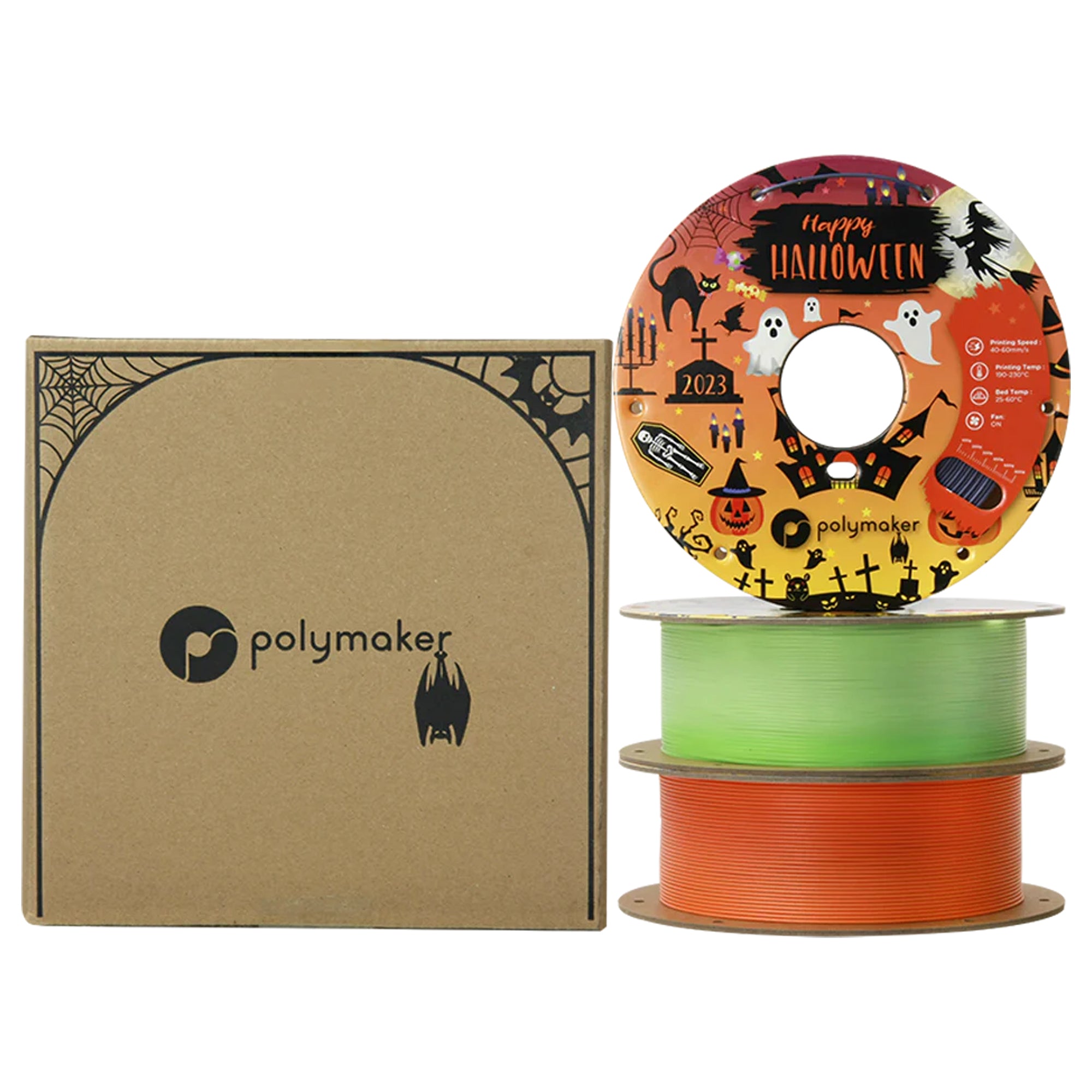Polymaker Limited Edition Halloween Filament Pack - 3x 1kg
