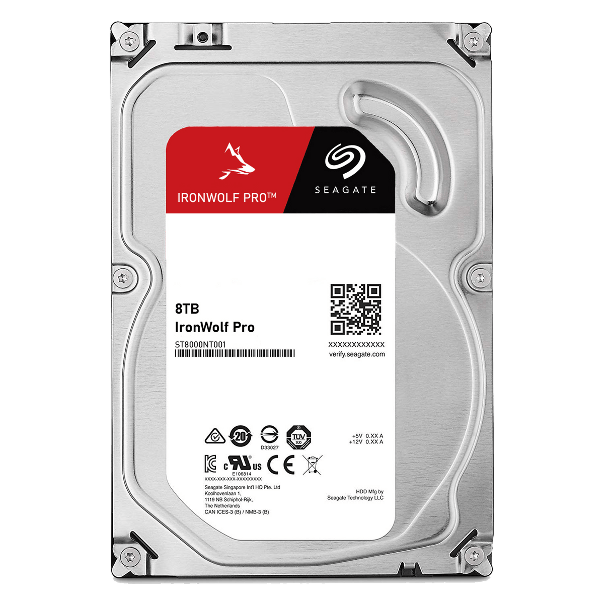Seagate IronWolf 8TB NAS HDD HASEA8TB-IWNAS72 [PC]