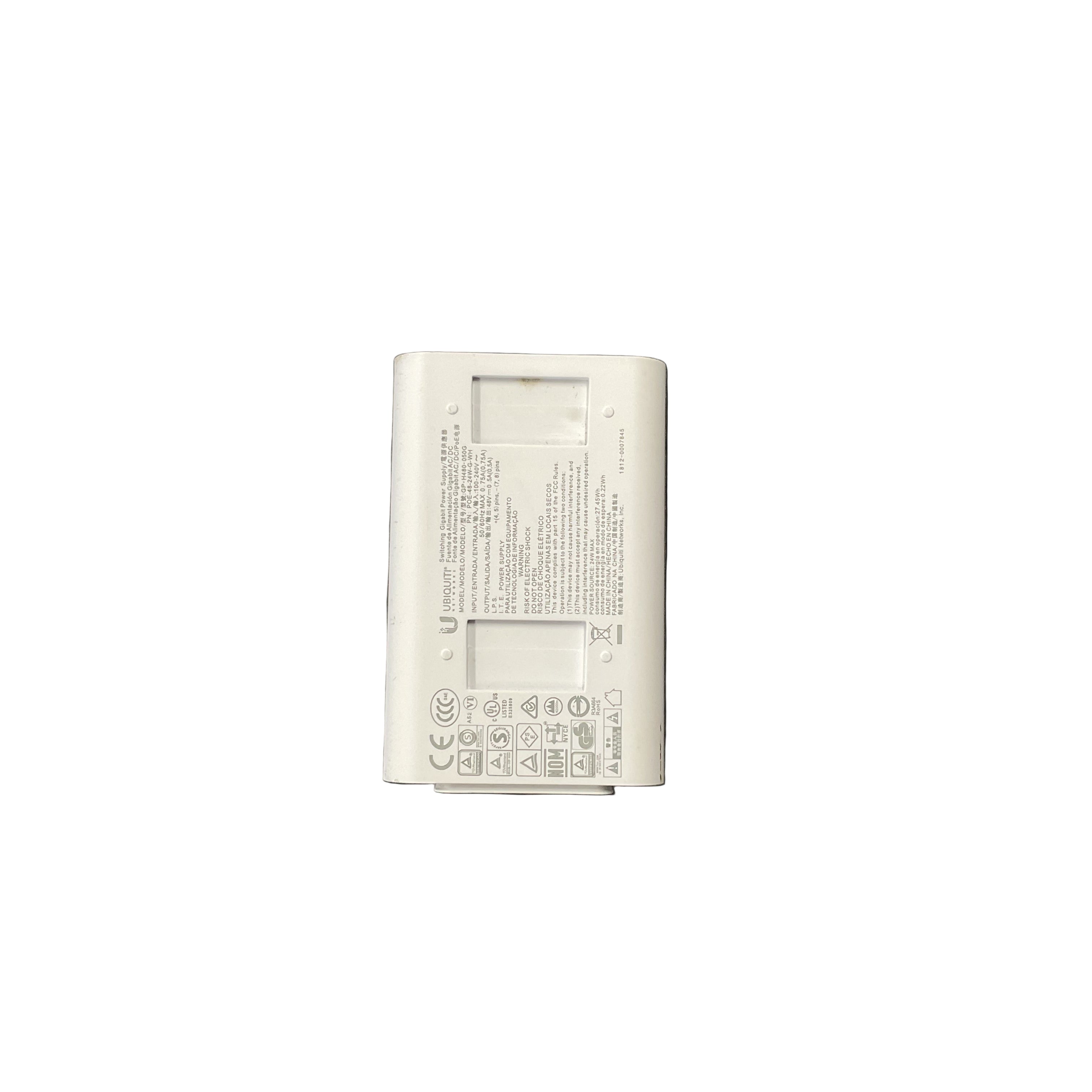 Ubiquiti  48VDC / 0.5A Gigabit POE Injector USED [PC]